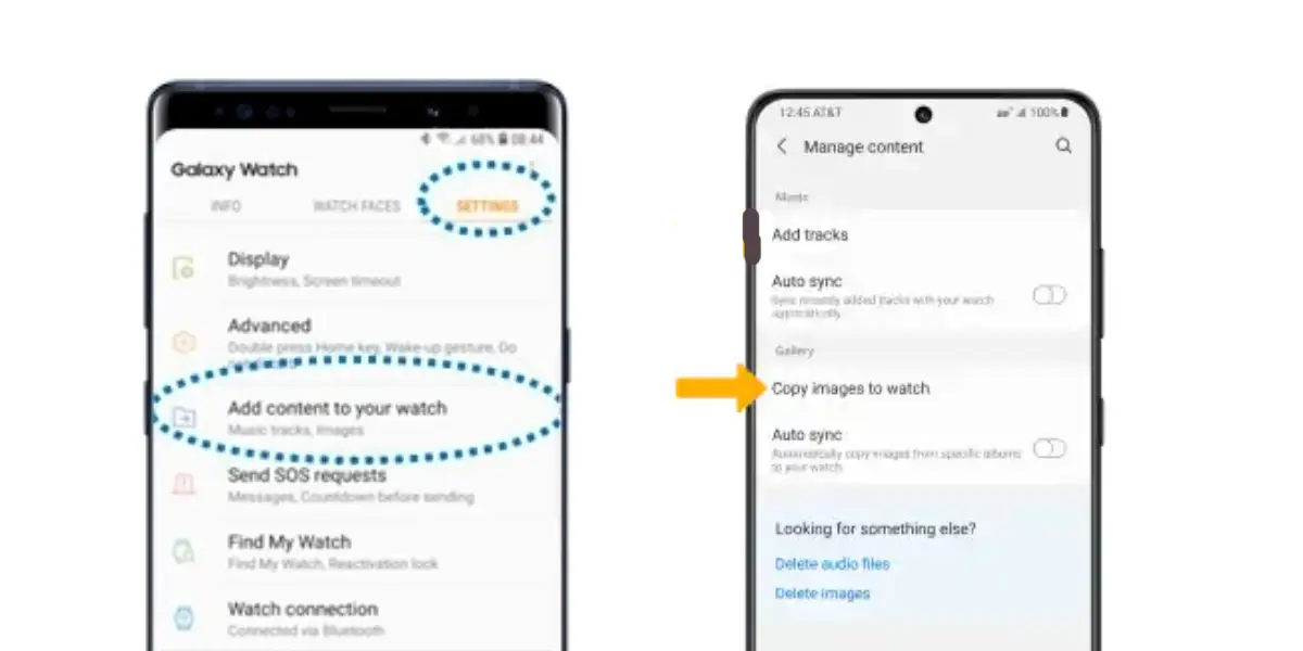Step 1: Copy Pictures from Phone to Galaxy Watch