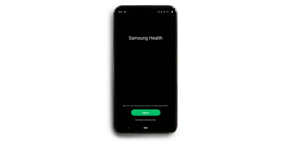 Install & Set Up Samsung Health