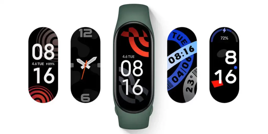 Mi band 7 watch faces