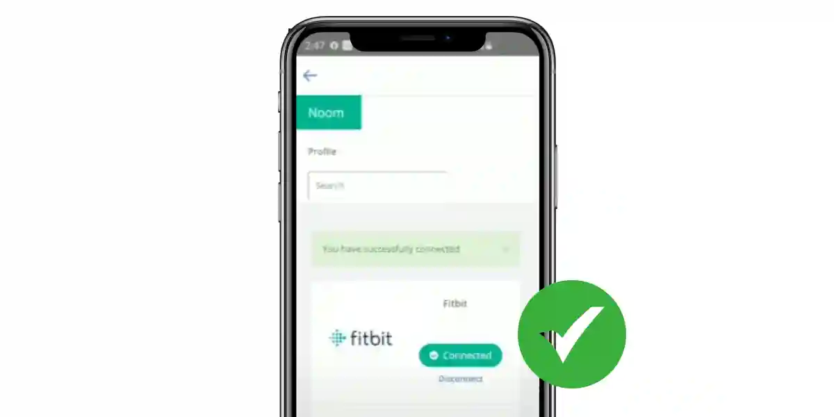 Noom 2025 fitbit sync
