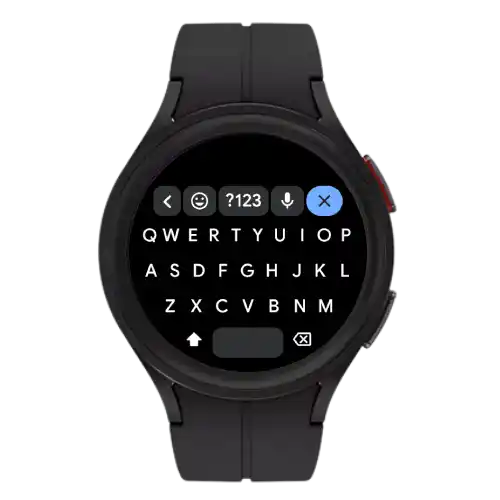 Gboard on Galaxy Watch 5