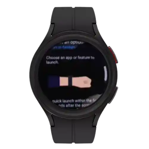 galaxy watch 5 hand gestures